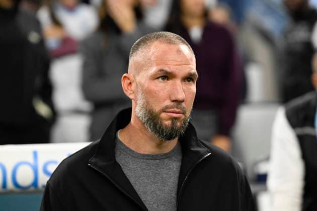 FOOTBALL : Olympique de Marseille VS Le Havre AC - Ligue 1 McDonald s - 18 10 2025 Didier Digard (coach HAC) - Ligue 1 McDonald™s match between Olympique de Marseille and Le Havre Athletic Club on October 18, 2025 at the Orange VÃ lodrome Stadium in Marseille. MarseilleFrance  Copyright: xWilliamxCannarellax