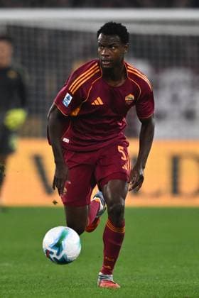 As Roma 18 10 2025 - campionato di calcio serie A Roma-Inter foto Antonello Sammarco Image nella foto: Evan Ndicka 