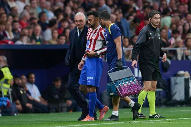 Spanish La Liga EA Sports soccer match Atletico Madrid vs Osasuna at Riyadh Air Metropolitano stadium in Madrid, Spain. 18 October 2025 Nico Gonzalez 900 Cordon Press  900 CordonxPress LOF - Atletico Madrid vs Osasuna
