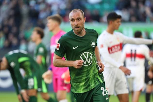 VfL vs. Stuttgart, 1. BL Wolfsburg, 18.10.2025, FUßBALL - VfL Wolfsburg vs. VfB Stuttgart, 1. BL, Saison 2025 26. Christian Eriksen (VfL Wolfsburg) Wolfsburg