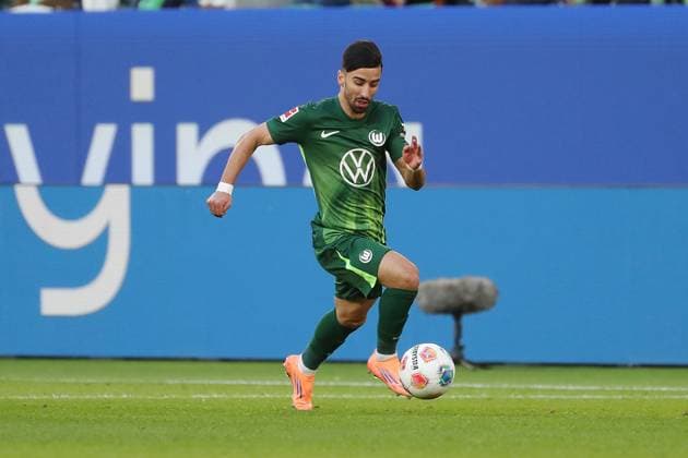 VfL vs. Stuttgart, 1. BL Wolfsburg, 18.10.2025, FUßBALL - VfL Wolfsburg vs. VfB Stuttgart, 1. BL, Saison 2025 26. Mohammed Amoura (VfL Wolfsburg) Wolfsburg