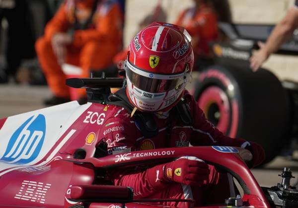FORMULA 1 MSC CRUISES UNITED STATES GRAND PRIX 2025 18.10.2025, Circuit of The Americas, Austin, FORMULA 1 MSC CRUISES UNITED STATES GRAND PRIX 2025 , im Bild 3.Startplatz für das morgige Rennen für Charles Leclerc (MCO), Scuderia Ferrari HP