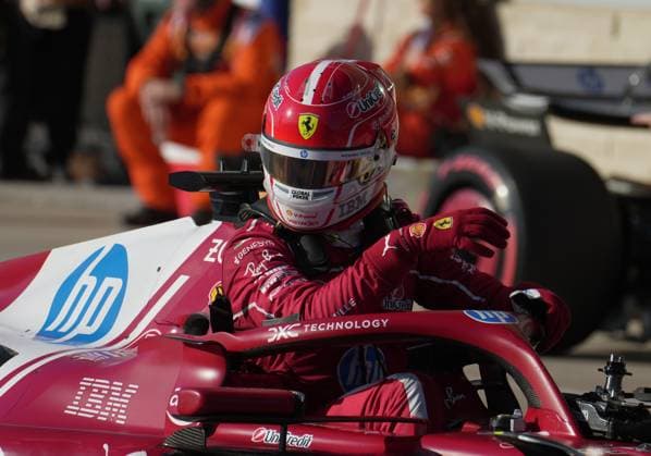 FORMULA 1 MSC CRUISES UNITED STATES GRAND PRIX 2025 18.10.2025, Circuit of The Americas, Austin, FORMULA 1 MSC CRUISES UNITED STATES GRAND PRIX 2025 , im Bild 3.Startplatz für das morgige Rennen für Charles Leclerc (MCO), Scuderia Ferrari HP