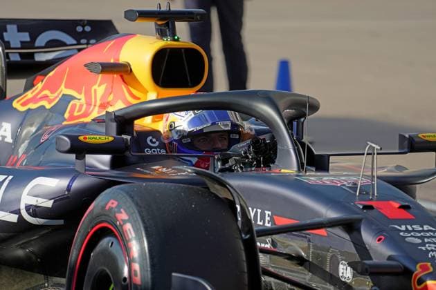 FORMULA 1 MSC CRUISES UNITED STATES GRAND PRIX 2025 18.10.2025, Circuit of The Americas, Austin, FORMULA 1 MSC CRUISES UNITED STATES GRAND PRIX 2025 , im Bild Poleposition für Max Verstappen (NLD), Oracle Red Bull Racing