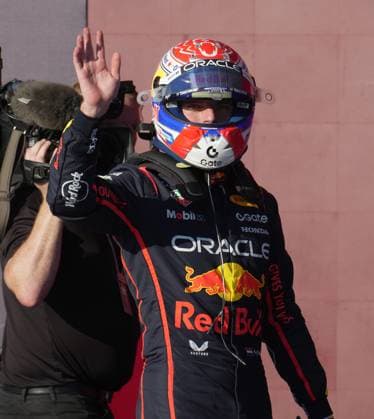 FORMULA 1 MSC CRUISES UNITED STATES GRAND PRIX 2025 18.10.2025, Circuit of The Americas, Austin, FORMULA 1 MSC CRUISES UNITED STATES GRAND PRIX 2025 , im Bild Poleposition für Max Verstappen (NLD), Oracle Red Bull Racing