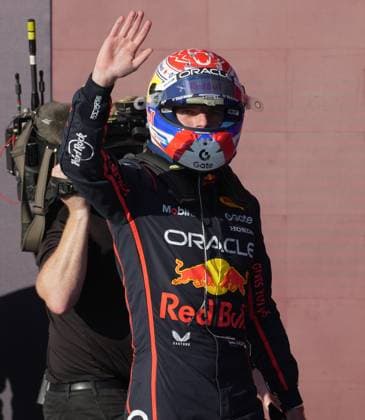 FORMULA 1 MSC CRUISES UNITED STATES GRAND PRIX 2025 18.10.2025, Circuit of The Americas, Austin, FORMULA 1 MSC CRUISES UNITED STATES GRAND PRIX 2025 , im Bild Poleposition für Max Verstappen (NLD), Oracle Red Bull Racing