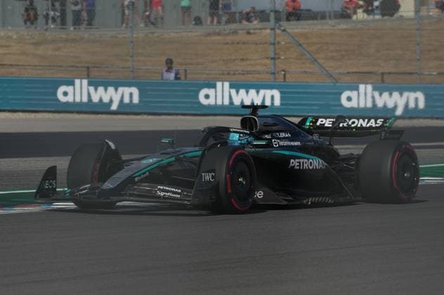 FORMULA 1 MSC CRUISES UNITED STATES GRAND PRIX 2025 18.10.2025, Circuit of The Americas, Austin, FORMULA 1 MSC CRUISES UNITED STATES GRAND PRIX 2025 , im Bild George Russell (GBR), Mercedes-AMG Petronas Formula One Team