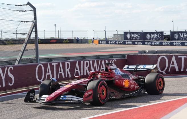 FORMULA 1 MSC CRUISES UNITED STATES GRAND PRIX 2025 18.10.2025, Circuit of The Americas, Austin, FORMULA 1 MSC CRUISES UNITED STATES GRAND PRIX 2025 , im Bild Charles Leclerc (MCO), Scuderia Ferrari HP
