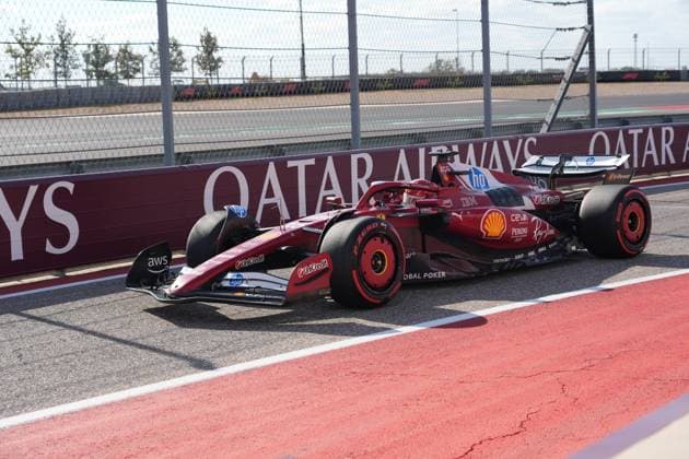 FORMULA 1 MSC CRUISES UNITED STATES GRAND PRIX 2025 18.10.2025, Circuit of The Americas, Austin, FORMULA 1 MSC CRUISES UNITED STATES GRAND PRIX 2025 , im Bild Charles Leclerc (MCO), Scuderia Ferrari HP