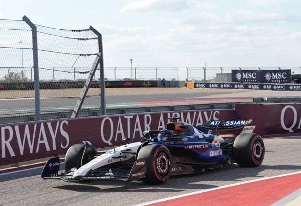 FORMULA 1 MSC CRUISES UNITED STATES GRAND PRIX 2025 18.10.2025, Circuit of The Americas, Austin, FORMULA 1 MSC CRUISES UNITED STATES GRAND PRIX 2025 , im Bild Alexander Albon (GBR), Atlassian Williams Racing