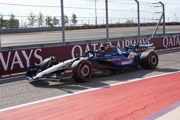 FORMULA 1 MSC CRUISES UNITED STATES GRAND PRIX 2025 18.10.2025, Circuit of The Americas, Austin, FORMULA 1 MSC CRUISES UNITED STATES GRAND PRIX 2025 , im Bild Alexander Albon (GBR), Atlassian Williams Racing