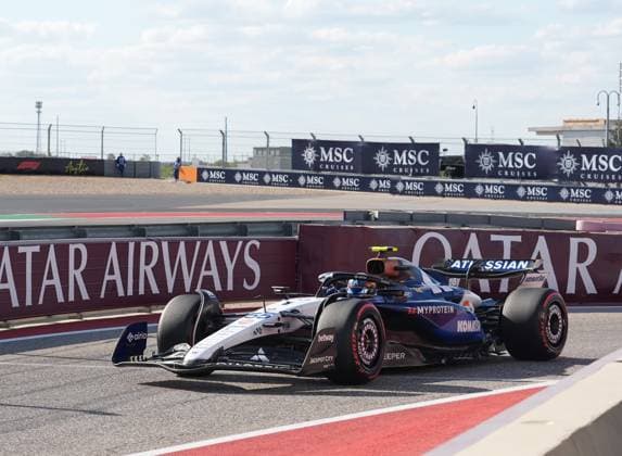 FORMULA 1 MSC CRUISES UNITED STATES GRAND PRIX 2025 18.10.2025, Circuit of The Americas, Austin, FORMULA 1 MSC CRUISES UNITED STATES GRAND PRIX 2025 , im Bild Carlos Sainz Jr. (ESP), Atlassian Williams Racing