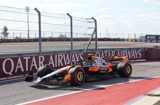 FORMULA 1 MSC CRUISES UNITED STATES GRAND PRIX 2025 18.10.2025, Circuit of The Americas, Austin, FORMULA 1 MSC CRUISES UNITED STATES GRAND PRIX 2025 , im Bild Lando Norris (GBR), McLaren F1 Team