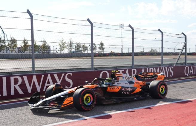 FORMULA 1 MSC CRUISES UNITED STATES GRAND PRIX 2025 18.10.2025, Circuit of The Americas, Austin, FORMULA 1 MSC CRUISES UNITED STATES GRAND PRIX 2025 , im Bild Lando Norris (GBR), McLaren F1 Team