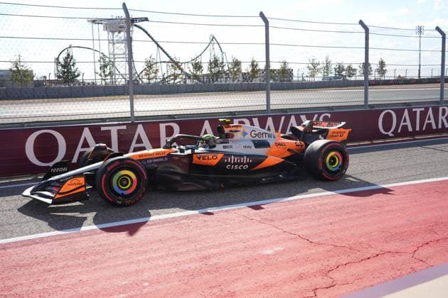 FORMULA 1 MSC CRUISES UNITED STATES GRAND PRIX 2025 18.10.2025, Circuit of The Americas, Austin, FORMULA 1 MSC CRUISES UNITED STATES GRAND PRIX 2025 , im Bild Lando Norris (GBR), McLaren F1 Team