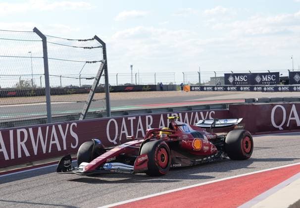 FORMULA 1 MSC CRUISES UNITED STATES GRAND PRIX 2025 18.10.2025, Circuit of The Americas, Austin, FORMULA 1 MSC CRUISES UNITED STATES GRAND PRIX 2025 , im Bild Lewis Hamilton (GBR), Scuderia Ferrari HP