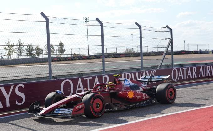 FORMULA 1 MSC CRUISES UNITED STATES GRAND PRIX 2025 18.10.2025, Circuit of The Americas, Austin, FORMULA 1 MSC CRUISES UNITED STATES GRAND PRIX 2025 , im Bild Lewis Hamilton (GBR), Scuderia Ferrari HP