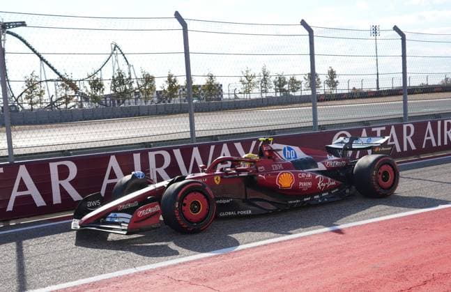 FORMULA 1 MSC CRUISES UNITED STATES GRAND PRIX 2025 18.10.2025, Circuit of The Americas, Austin, FORMULA 1 MSC CRUISES UNITED STATES GRAND PRIX 2025 , im Bild Lewis Hamilton (GBR), Scuderia Ferrari HP