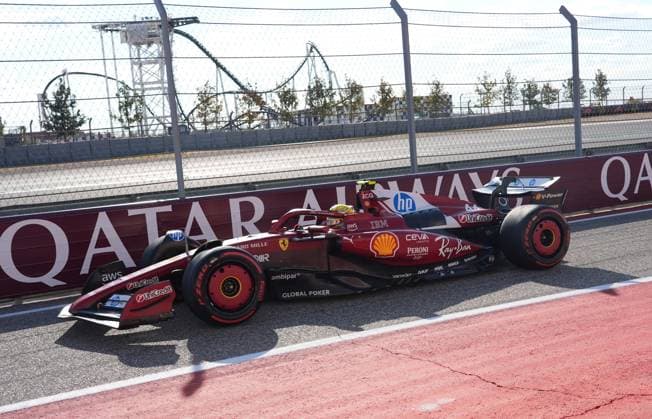 FORMULA 1 MSC CRUISES UNITED STATES GRAND PRIX 2025 18.10.2025, Circuit of The Americas, Austin, FORMULA 1 MSC CRUISES UNITED STATES GRAND PRIX 2025 , im Bild Lewis Hamilton (GBR), Scuderia Ferrari HP