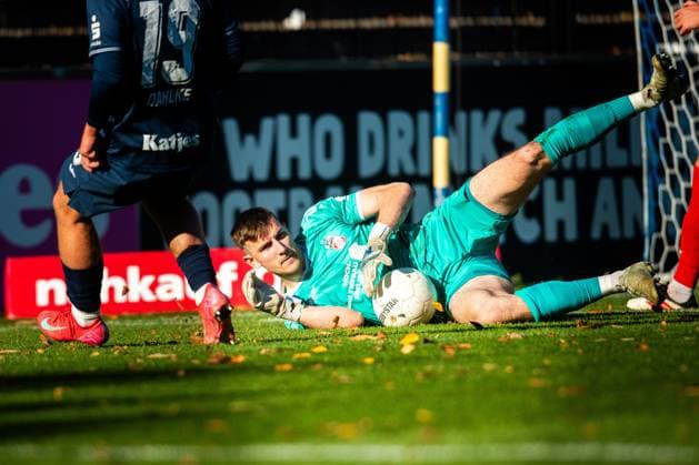Babelsberg , 181025 , Fussball Regionalliga Nordost SV Babelsberg 03 - Rot Weiß Weiss Erfurt im Bild: Lorenz Otto ( Erfurt)