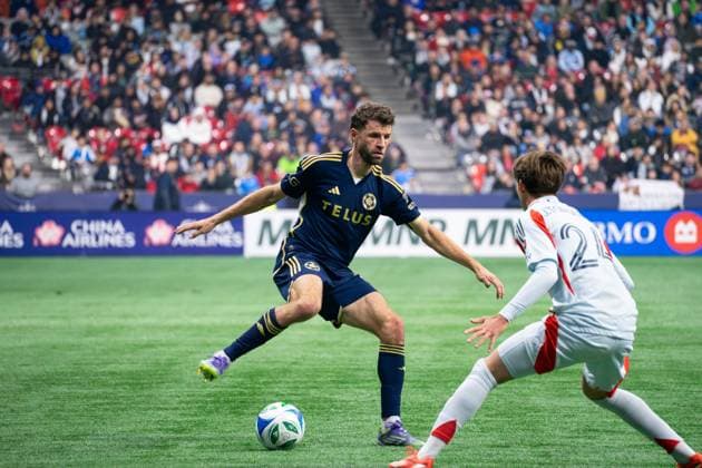 Thomas Muller (13 Vancouver Whitecaps FC) controls the ball during the Major League Soccer match between Vancouver Whitecaps FC and FC Dallas at BC Place Stadium in Vancouver, British Columbia, Canada (EDITORIAL USAGE ONLY). Copyright: xAmyxElle SPPx Sportspressphoto_SPR44494