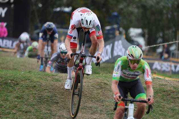 Telenet Superprestige 2025-2026 Ruddervoorde RUDDERVOORDE, BELGIUM - OCTOBER 19 : Vanthourenhout Michael (BEL) of Pauwels Sauzen - Altez Industriebouw during the 1st leg of the Ruddervoorde Telenet Superprestige 2025-2026 a cyclocross race for Men Elite on October 19, 2025 in Ruddervoorde, Belgium, 19 10 2025 ( Ruddervoorde Belgium  Copyright: xGiannixBarbieuxx