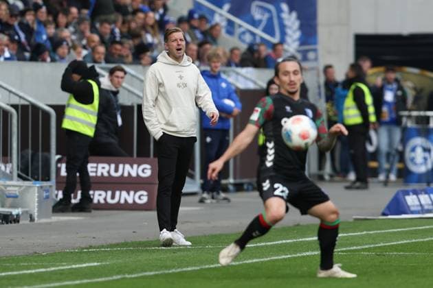 Trainer Florian Kohfeldt (SV Darmstadt 98) - 2. Fußball Bundesliga Saison 2025-2026 SV Darmstadt 98 vs 1. FC Magdeburg im Merck Stadion am Böllenfalltor in Darmstadt - Fußball,Mann,Männer,Deutschland,19.10.2025