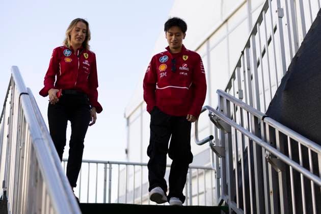 Formula 1 MSC Cruises United States Grand Prix 2025 Joseph Pinchin OVERTAKE MAXPPP - Austin 19 10 2025 ZHOU Guanyu (chn), Scuderia Ferrari HP reserve driver, portrait at the Formula 1 MSC Cruises United States Grand Prix 2025, the 19th round of the 2025 FIA Formula 1 World Championship, WM, Weltmeisterschaft at the Circuit of The Americas in Austin, Texas, United States, from October 16 to 19, 2025 Austin Circuit of The Americas United States  Copyright: xOVERTAKE MAXPPPxJosephxPinchinx OVT202510198145 OVT202510198145