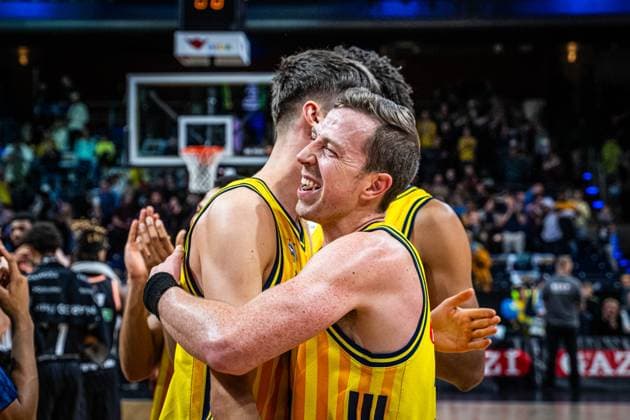 Basketball Berlin 19.10.2025 Saison 2025 2026 BBL Pokal Achtelfinale Alba Berlin - ratiopharm ulm Justin Bean (Alba Berlin, No.34)