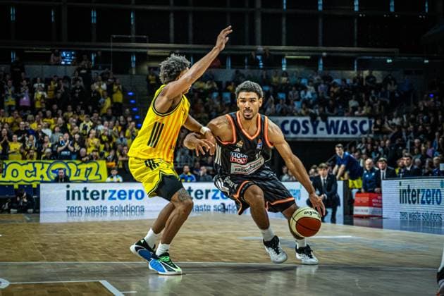 Basketball Berlin 19.10.2025 Saison 2025 2026 BBL Pokal Achtelfinale Alba Berlin - ratiopharm ulm Mark Smith (Ulm, No.13)