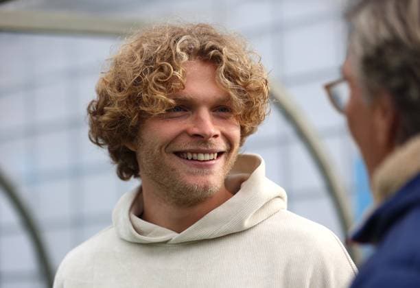Fussball, Herren, 3.Liga, Saison 2025 2026, TSV 1860 München - MSV Duisburg, Grünwalder Stadion Jesper Verlaat (TSV 1860 München) Kopf, Portrait