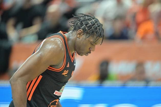 GER, RASTA Vechta - NINERS Chemnitz BBL Pokal 19.10.2025, RASTA Dome, Vechta, GER, RASTA Vechta - NINERS Chemnitz BBL Pokal im Bild Malcolm Dandridge (Rasta 23)