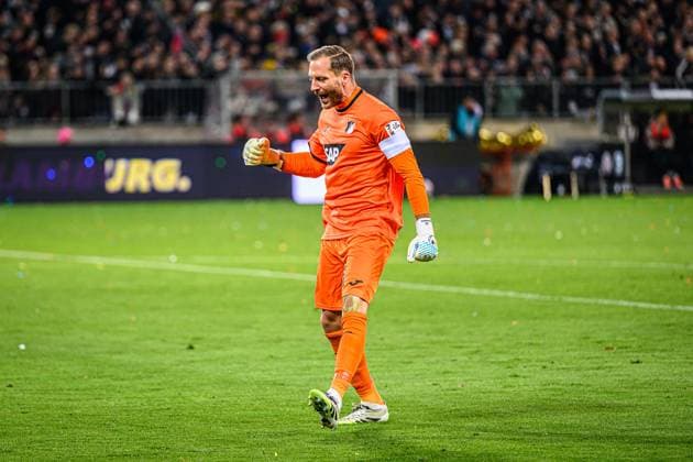 Fußball I Herren I Saison 2025-2026 I Bundesliga I 7. Spieltag I FC St. Pauli - TSG 1899 Hoffenheim I 19.10.2025 Oliver Baumann (1, TSG 1899 Hoffenheim) Hamburg Millerntor-Stadion Hamburg Deutschland Copyright: xLobecax xHenningxRohlfsx