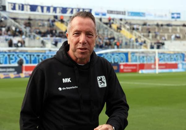 Fussball, Herren, 3.Liga, Saison 2025 2026, TSV 1860 München - MSV Duisburg, Grünwalder Stadion Markus Kauczinski, Trainer (TSV 1860 München) Kopf, Oberkörper