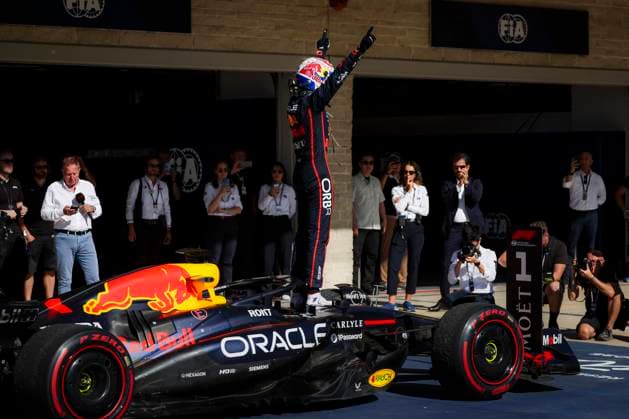 F1 - UNITED STATES GRAND PRIX 2025 VERSTAPPEN Max (ned), Red Bull Racing RB21, portrait during the 2025 Formula 1 United States Grand Prix, 19th round of the 2025 FIA Formula One World Championship, WM, Weltmeisterschaft from October 17 to 19, 2025 on the Circuit of the Americas, in Austin, Texas, United States of America - AustinUnited States  Copyright: xANTONINxVINCENTx