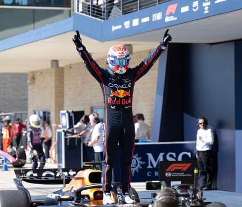 October 19, 2025, Austin, Texas, USA : 1 MAX VERSTAPPEN Oracle Red Bull Racing wins in Austin Texas Austin USA - ZUMAm147 20251019_zap_m147_009 Copyright: xHossxMcBainx