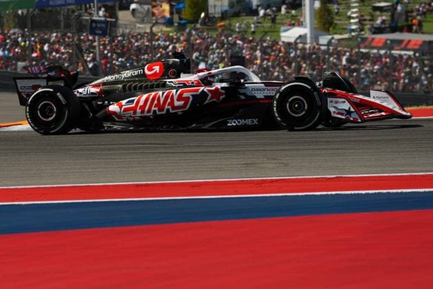 Esteban Ocon (FRA), MoneyGram Haas F1 Team, 31, race during United States Grand Prix 2025, Formula 1 Championship in Austin, USA, October 19 2025  Copyright: xScottxColeman IPAxSportx xipa-agency.netx xx IPA_66834287 IPA_Agency_IPA66834287