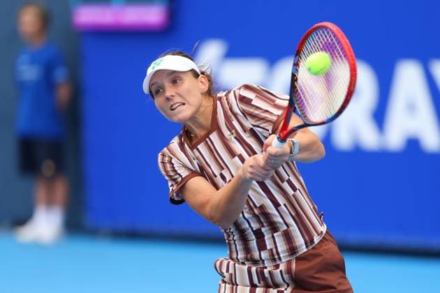 Varvara GRACHEVA (FRA), OCTOBER 20, 2025 - Tennis : TORAY PAN PACIFIC OPEN TENNIS 2025 Singles Round 32 Match at Ariake Colosseum, Tokyo, Japan. Noxthirdxpartyxsales  aflo_307533323