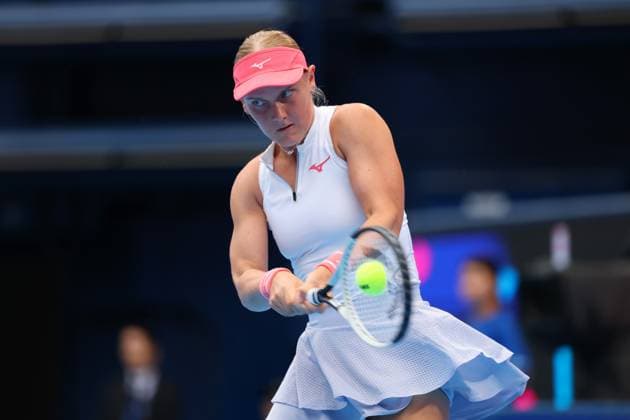 Suzan LAMENS (NED), OCTOBER 20, 2025 - Tennis : TORAY PAN PACIFIC OPEN TENNIS 2025 Singles Round 32 Match at Ariake Colosseum, Tokyo, Japan. Noxthirdxpartyxsales  aflo_307544787
