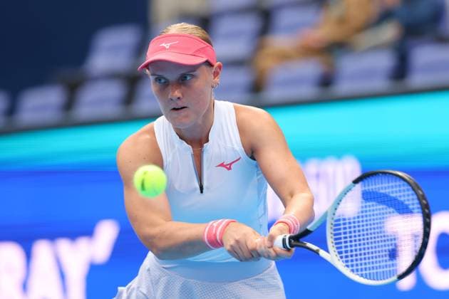 Suzan LAMENS (NED), OCTOBER 20, 2025 - Tennis : TORAY PAN PACIFIC OPEN TENNIS 2025 Singles Round 32 Match at Ariake Colosseum, Tokyo, Japan. Noxthirdxpartyxsales  aflo_307544872