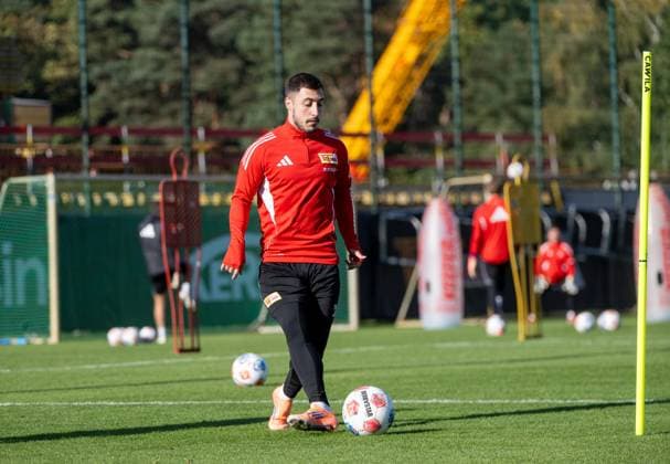 Fußball, Herren, Saison 2025 2026, 1. Bundesliga, 1. FC Union Berlin, Training, Josip Juranovic (1. FC Union Berlin), 20.10. 2025, Copyright: xMatthiasxKochx