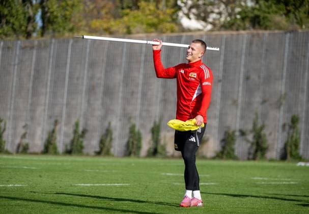 Fußball, Herren, Saison 2025 2026, 1. Bundesliga, 1. FC Union Berlin, Training, Tim Skarke (1. FC Union Berlin), 20.10. 2025, Copyright: xMatthiasxKochx