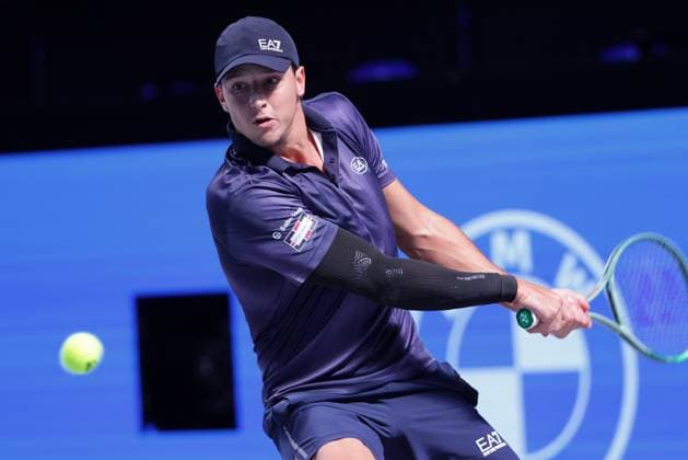 TENNIS - ATP, Tennis Herren Erste Bank Open VIENNA,AUSTRIA,20.OCT.25 - TENNIS - ATP World Tour, Erste Bank Open. Image shows Brandon Nakashima (USA).  GEPAxpictures xWalterxLuger