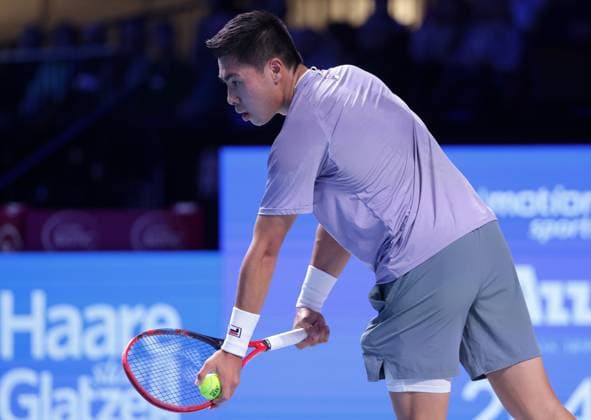 TENNIS - ATP, Tennis Herren Erste Bank Open VIENNA,AUSTRIA,20.OCT.25 - TENNIS - ATP World Tour, Erste Bank Open. Image shows Brandon Nakashima (USA).  GEPAxpictures xWalterxLuger