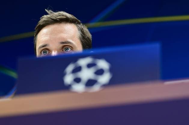 Royale Union Saint-Gilloise v Inter Milan - UEFA Champions League Media Activities 20 10 2025 BRUSSELS, BELGIUM - OCTOBER 20 : Hubert David head coach of Union Saint-Gilloise talking to the press during a press conference, PK, Pressekonferenz ahead of the UEFA Champions League 2025 26 League Phase MD3 match between Royale Union Saint-Gilloise and Inter Milan on October 20, 2025 in Brussels, Belgium, 20 10 2025 Brussels Belgium  Copyright: xPeterxDexVoechtx