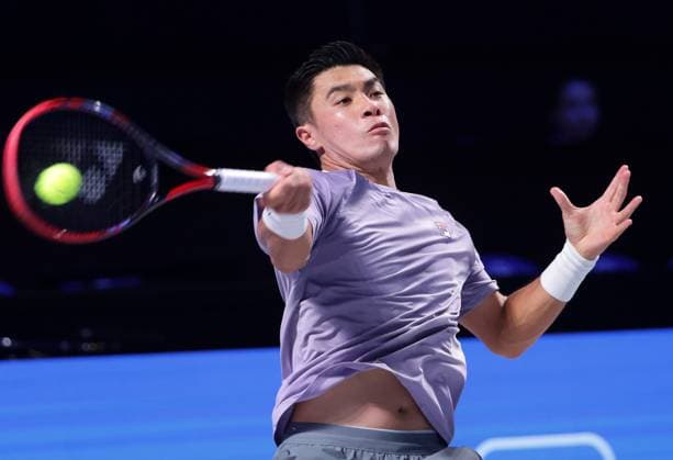 TENNIS - ATP, Tennis Herren Erste Bank Open VIENNA,AUSTRIA,20.OCT.25 - TENNIS - ATP World Tour, Erste Bank Open. Image shows Brandon Nakashima (USA).  GEPAxpictures xWalterxLuger