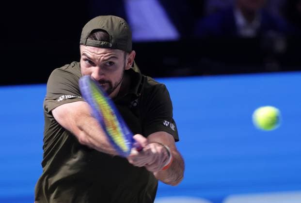 TENNIS - ATP, Tennis Herren Erste Bank Open VIENNA,AUSTRIA,20.OCT.25 - TENNIS - ATP World Tour, Erste Bank Open. Image shows Jurij Rodionov (AUT).  GEPAxpictures xWalterxLuger