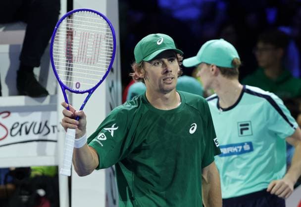 TENNIS - ATP, Tennis Herren Erste Bank Open VIENNA,AUSTRIA,20.OCT.25 - TENNIS - ATP World Tour, Erste Bank Open. Image shows Alex de Minaur (AUS).  GEPAxpictures xWalterxLuger
