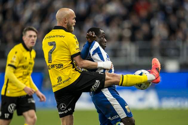 251020 Mjällbys Timo Stavitski under fotbollsmatchen i Allsvenskan mellan IFK Göteborg och Mjällby den 20 oktober 2025 i Göteborg. Copyright: CARLxSANDIN BB251020CS016