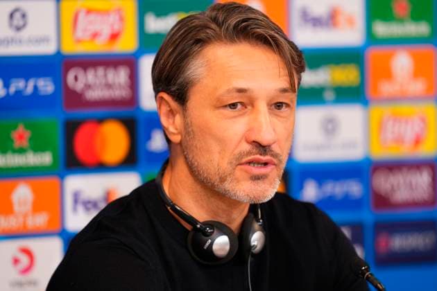 Denmark Champions League Dortmund Head coach Niko Kovac during Borussia Dortmund s press conference, PK, Pressekonferenz at Parken on Monday, October 20, 2025. Borussia Dortmund faces FC Copenhagen in the Champions League at Parken on Tuesday. (Photo: Liselotte Sabroe Scanpix 2025) , Copenhagen Denmark Copyright: LiselottexSabroex spdk20251020-193944-L